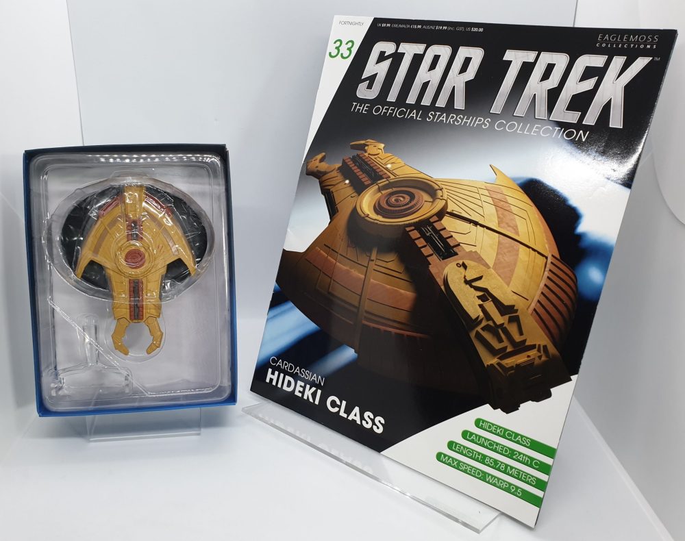 #033 CARDASSIAN HIDEKI CLASS SHIP (Eaglemoss Star Trek Starship)