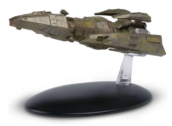 #051 HIROGEN HUNTER WARSHIP (Eaglemoss Star Trek Starship)