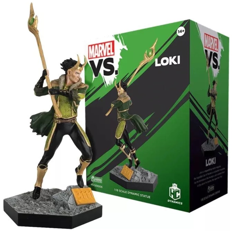 #06 LOKI (Eaglemoss Marvel VS.)