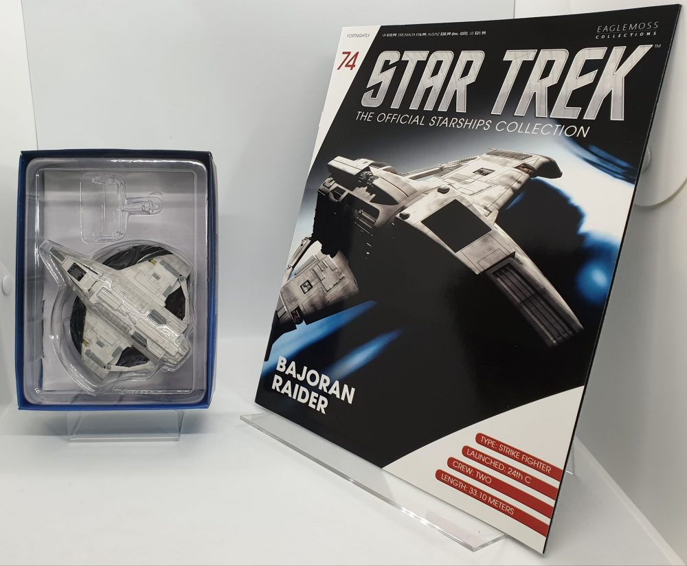 #074 BAJORAN RAIDER SHIP (Eaglemoss Star Trek Starship)