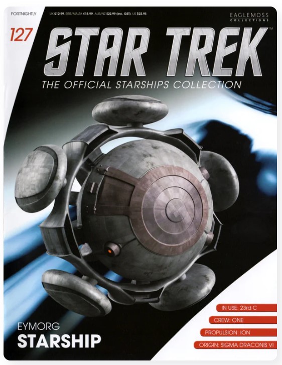 #127 EYMORG STARSHIP (Eaglemoss Star Trek Starship)