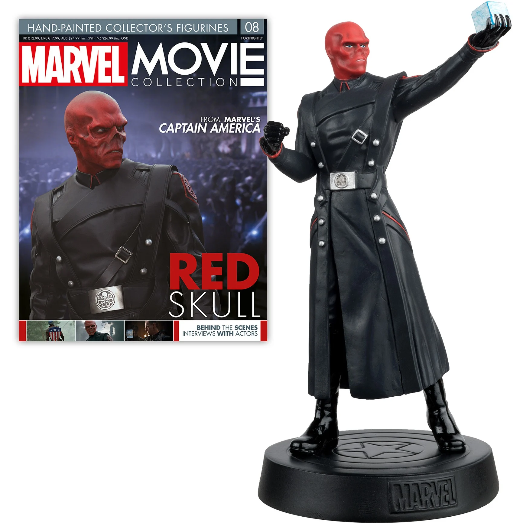 Figurine Red Skull Marvel - Pièce D'échecs Collection Eaglemoss - Neuf Sous Blister
